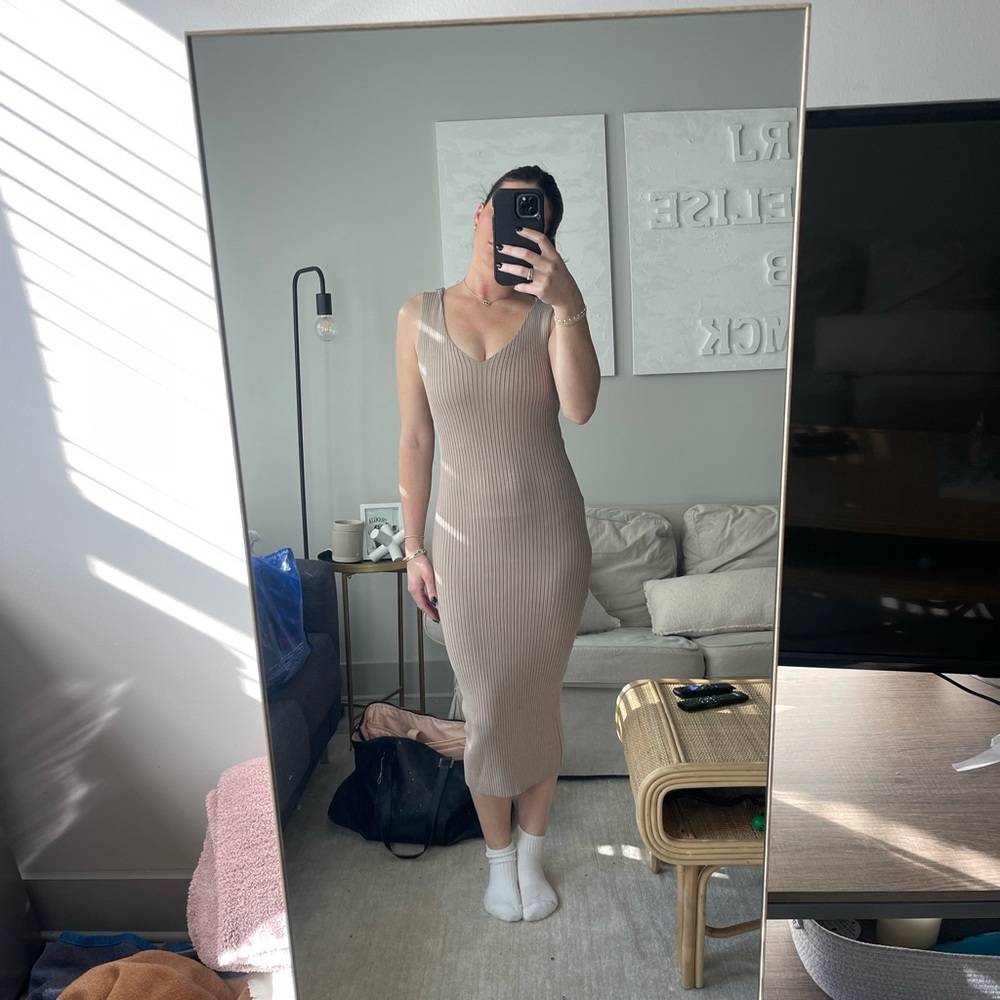 Forever 21 Ribbed MIDI Dress